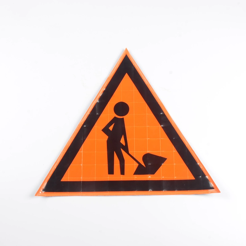 Waterproof Construction Safety Temporary Reflective Signs