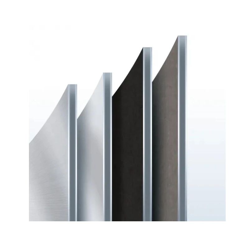 PVDF Aluminum Composite Sandwich Panel Brushed Exterior Aluminum Signs