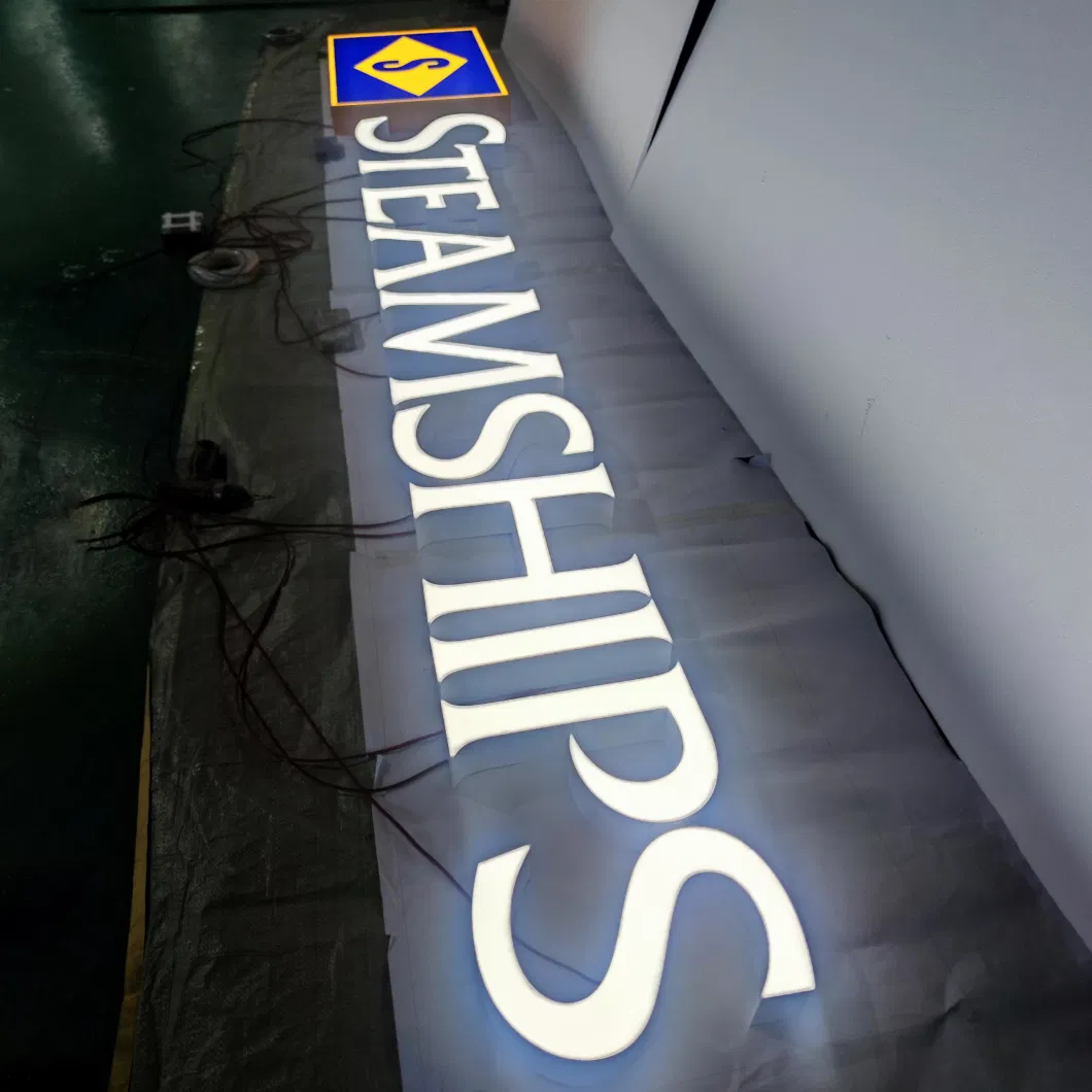 Custom Waterproof Outdoor Illuminated Signage LED Channel Letters Advertising LED Sign