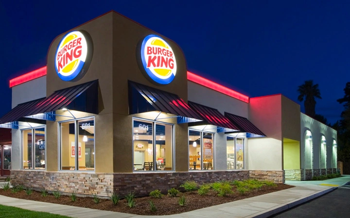 Outdoor Automotive Dealership Sign with Illuminated Logos and Metallic Finish