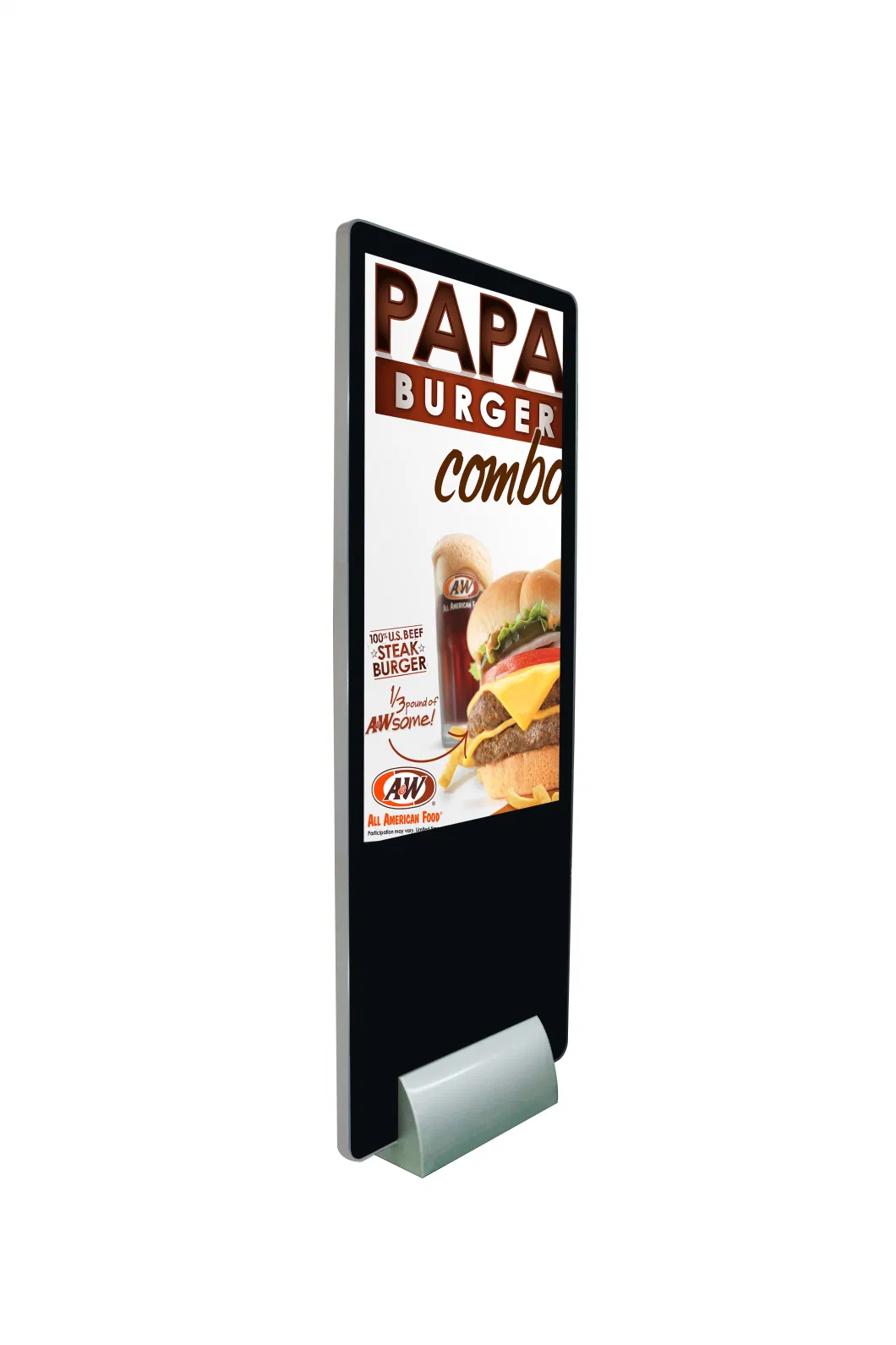 Floor Standing LCD Advertising Player with Digital Signage Software Android OS