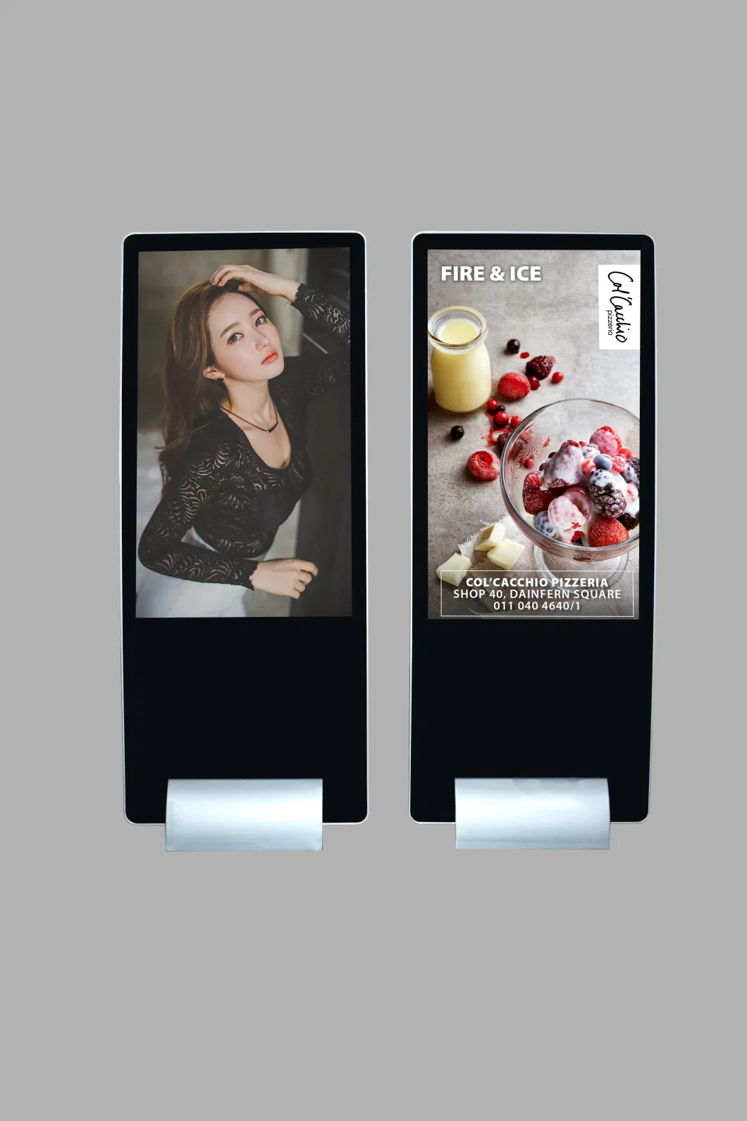 Floor Standing LCD Advertising Player with Digital Signage Software Android OS