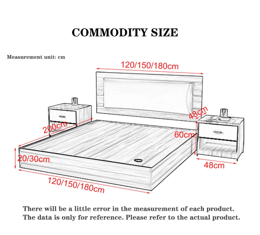 Custom Commercial Home Furniture Hotel for Five Star Project Light Luxury Bedroom Furniture