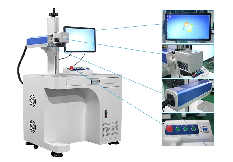 Mark All Kinds of Metal and Most Non-Metal 30W Fiber Laser Marking Machine Price