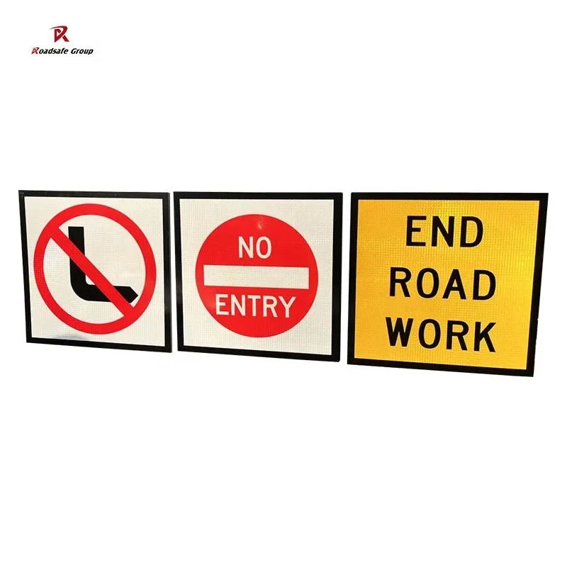 Beijing 20 Years Factory Customized Road Construction Informative Aluminum Traffic Reflective Warning Sign Board