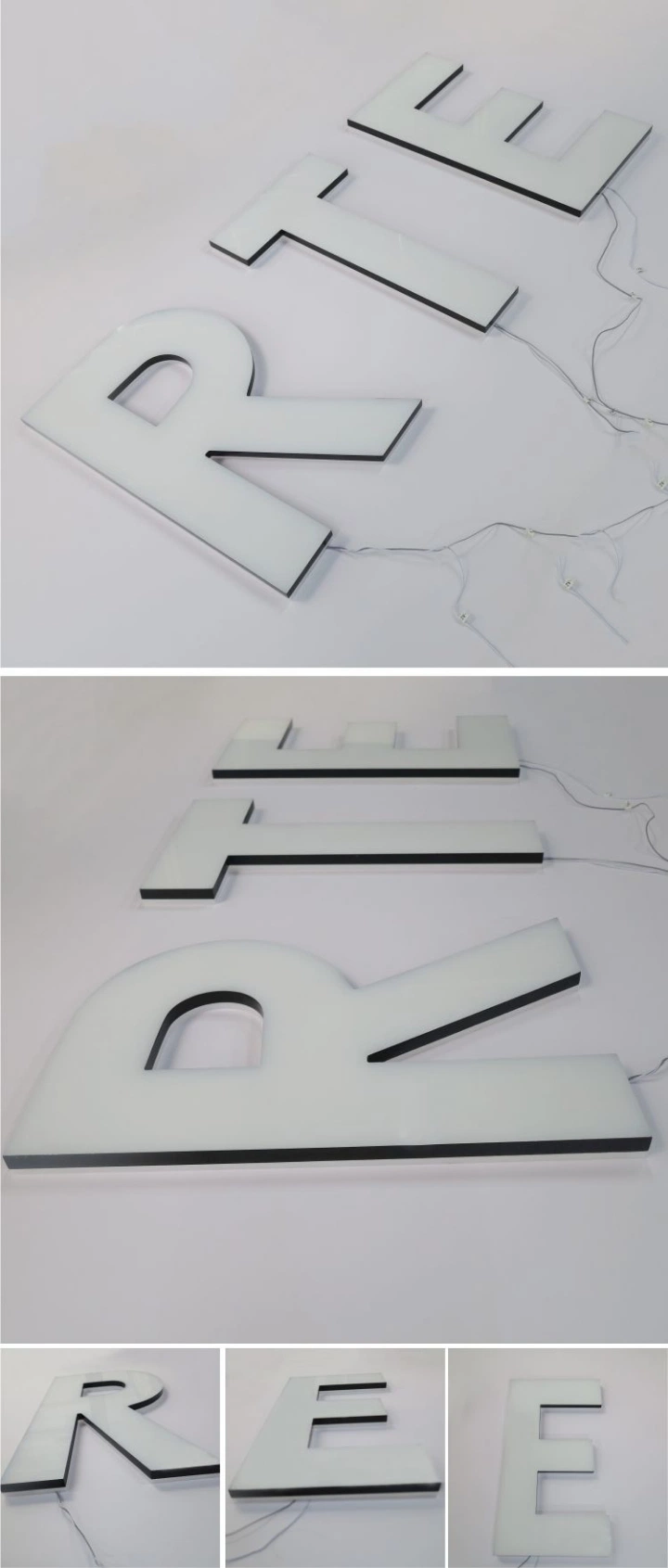 Wholesale Light up Custom 3D Acrylic LED Channel Letter Sign