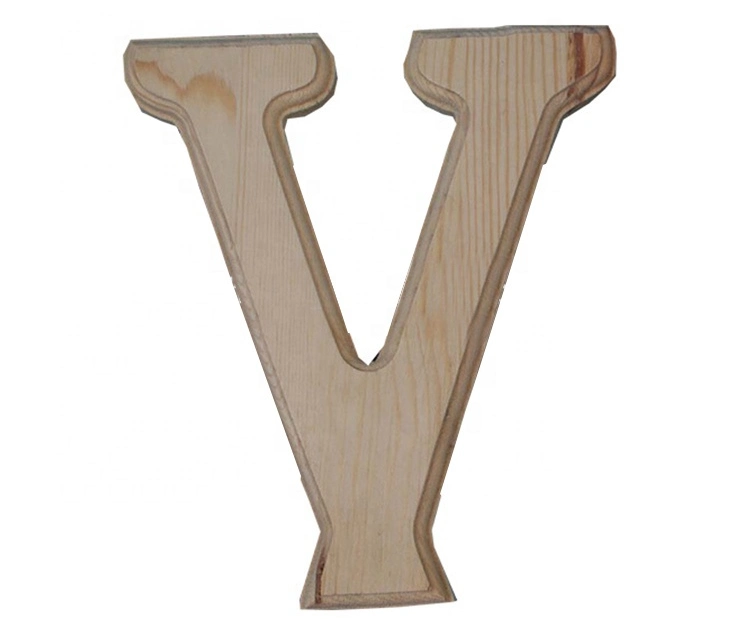 China Factory Direct Supplier Art Minds Wood Craft Decorative Wooden Letters Wholesale