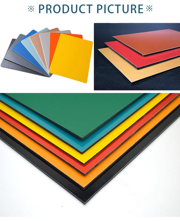 Newcobond 3mm 0.21 0.3 ACP Aluminum Composite Panel Signs ACP Acm Board Made in China