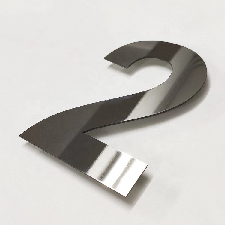 Stainless Steel Self-Adhesive Door Number