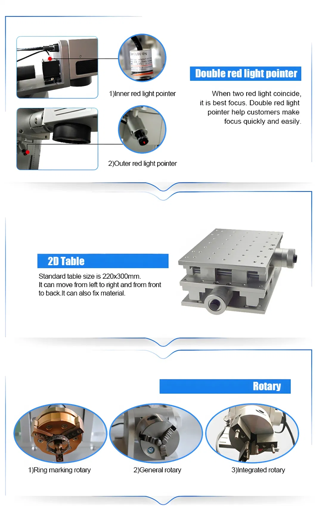 Like-Laser 200W Desktop Laser Marking Machine Mark on Metal Sheet