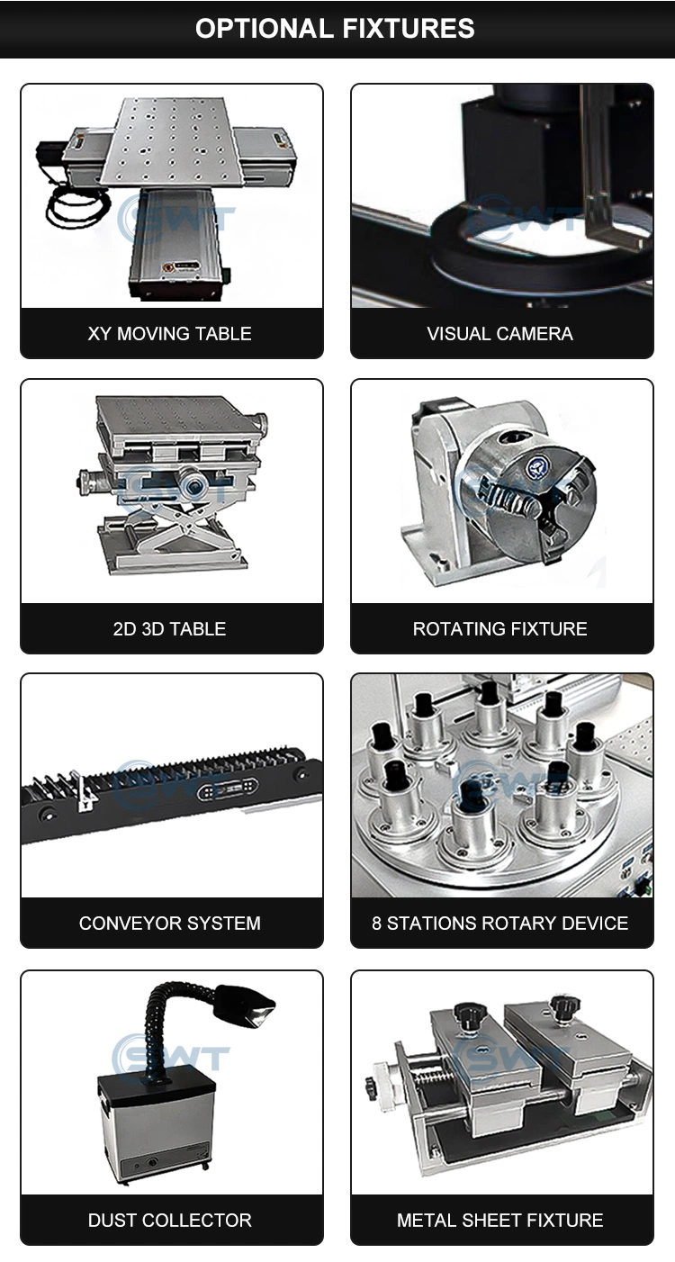 Portable Mini 30W 50W Fiber/CO2/3W 5W UV Small Laser Marking Machine/Laser Logo Printing Machine