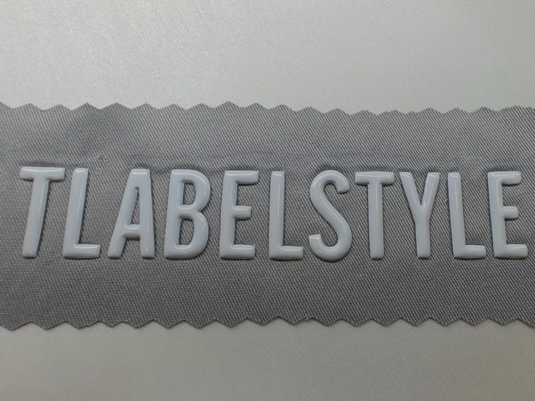 TPU Letter Three Dimenisonal Embossed Strong Adhesive Logo for Bags