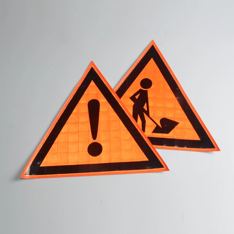 Waterproof Construction Safety Temporary Reflective Signs