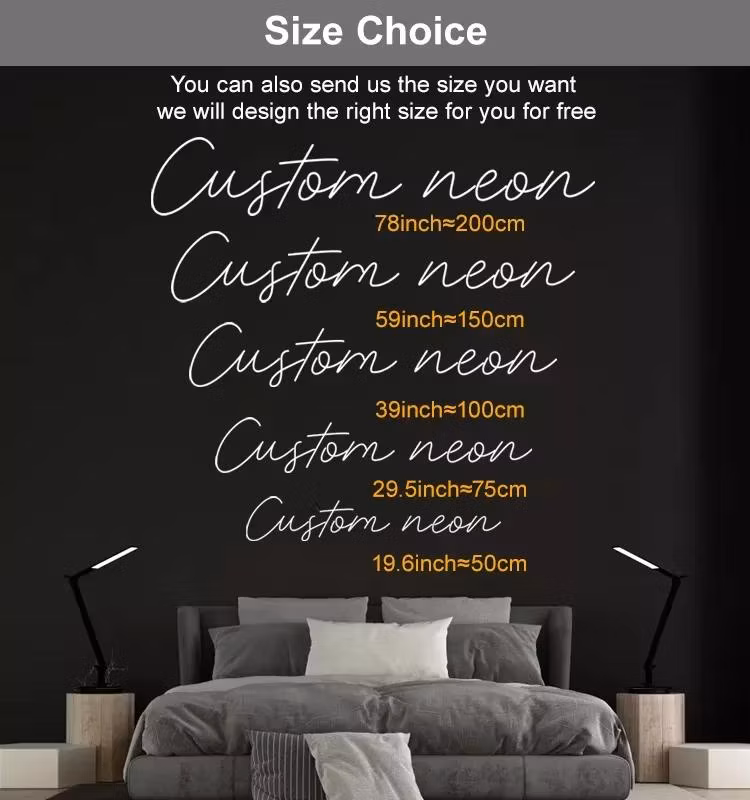 Creative Neon Sign Customization, Suitable for Various Business Venues