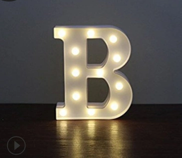 up Alphabet Letter for Home Party Wedding Decoration LED Light