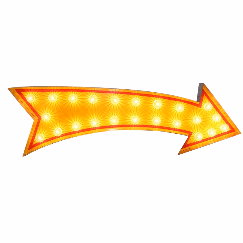 3D Metal Backlit Signs, LED Illuminated Letters for Business Signage, Durable and Weatherproof