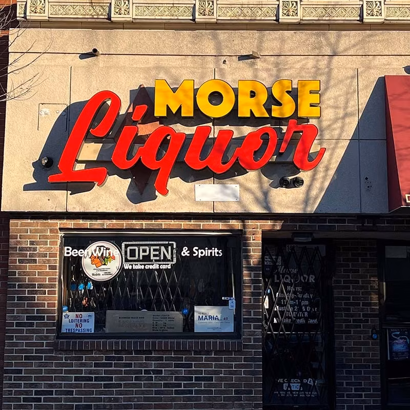 Ezd Free Design Metal Frontlit 3D Illuminated Channel Letters for Liquor Shop