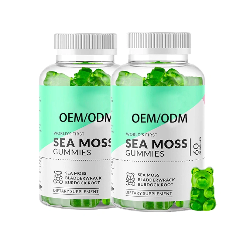 Hot Selling Seamoss Gummies Vitamin Irish Sea Moss Gummies