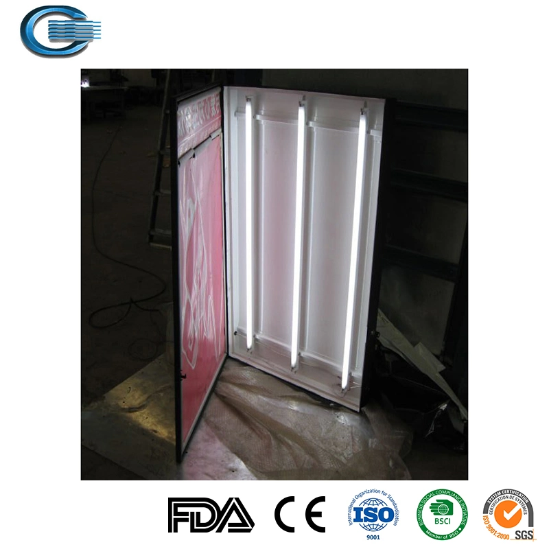 Huasheng Factory Price ABS Mould LED Letter Sign Mobile Shop Advertising Lightbox Chain Brands