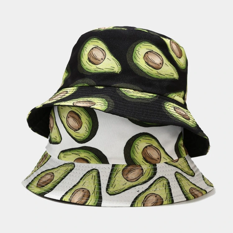 Custom Logo Women&prime;s Bucket Basin Cap Beach Hat Printed Letter Graphic Bucket Hat