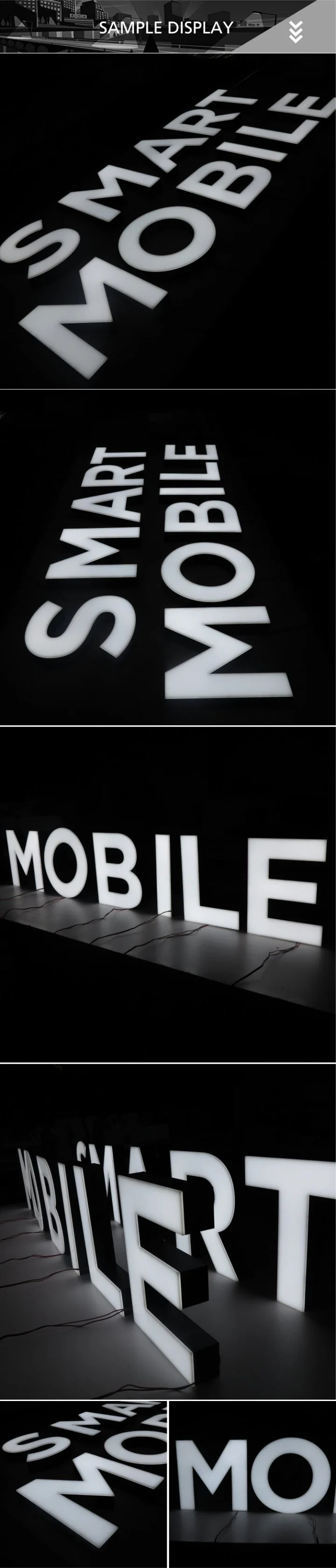 Top Quality Outdoor Fabricated LED Sign Letters for Advertising Display