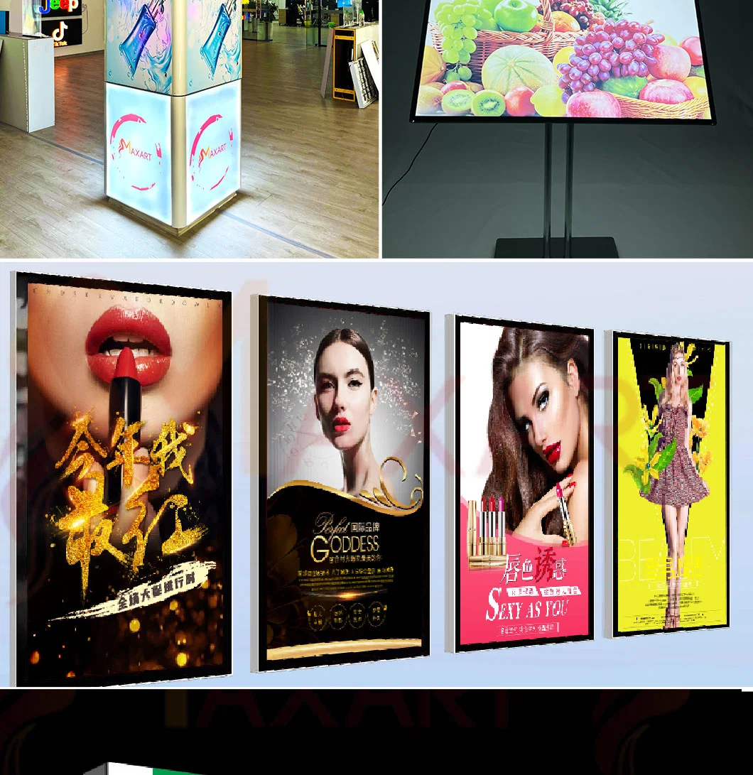 Lightbox LED Store Sign 3D Acrylic Stand LED Light Box Sign Board