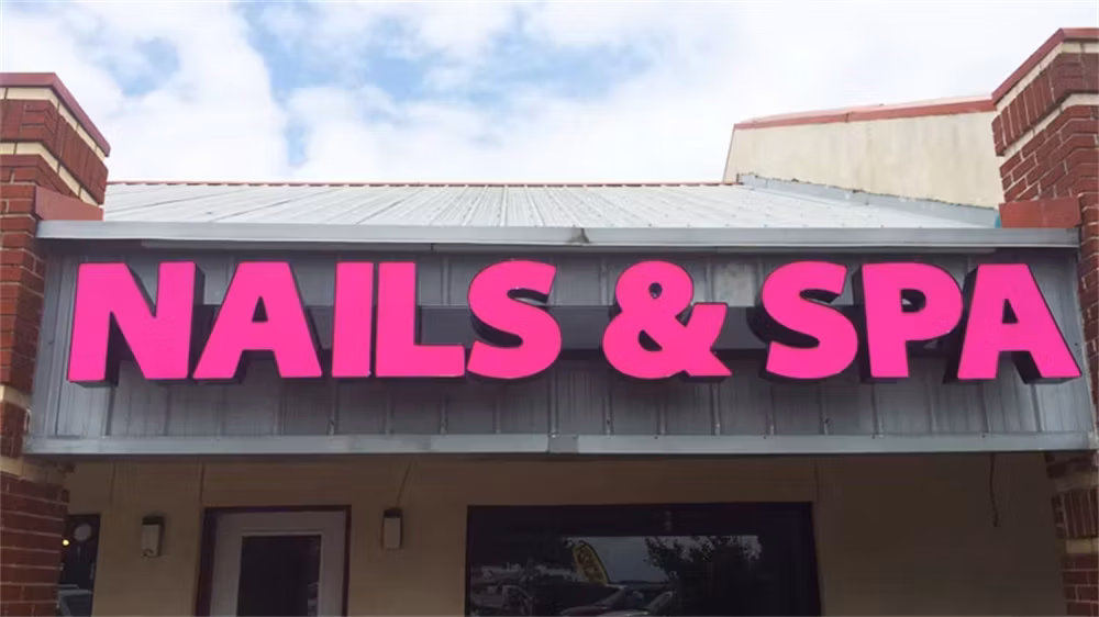 LED Letter Sign Shop Storefront and Signage Free Design Outdoor Box Light