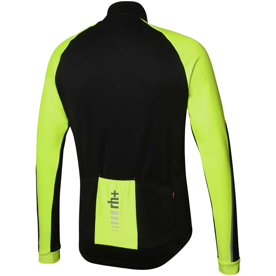 Longsleeve Jersey Moss Series Men&prime;s Professional Bristled Cycling Jersey