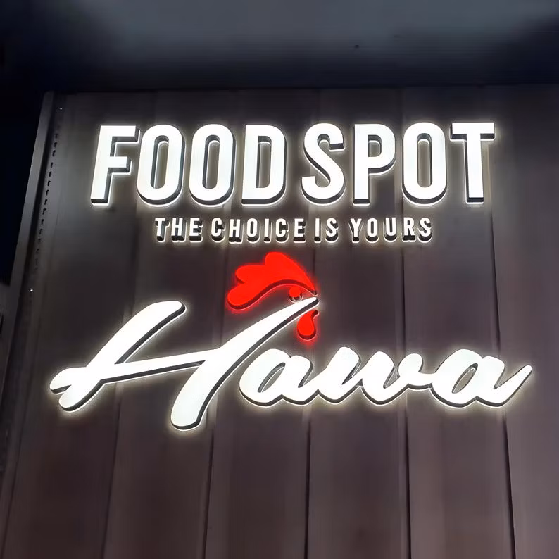 Windproof and Waterproof Outdoor LED Luminous Letters Production