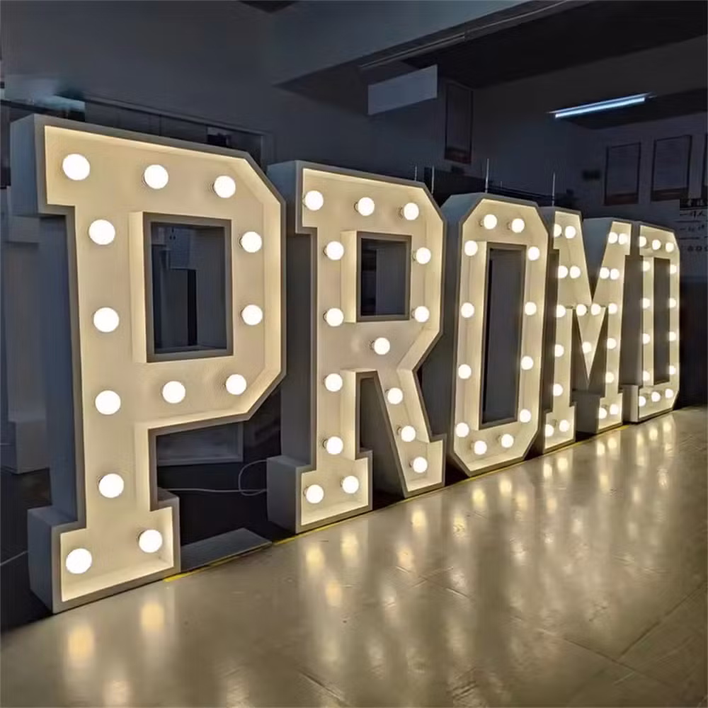 New Arrival Large Outdoor LED Marquee Letters for Wedding Decoration