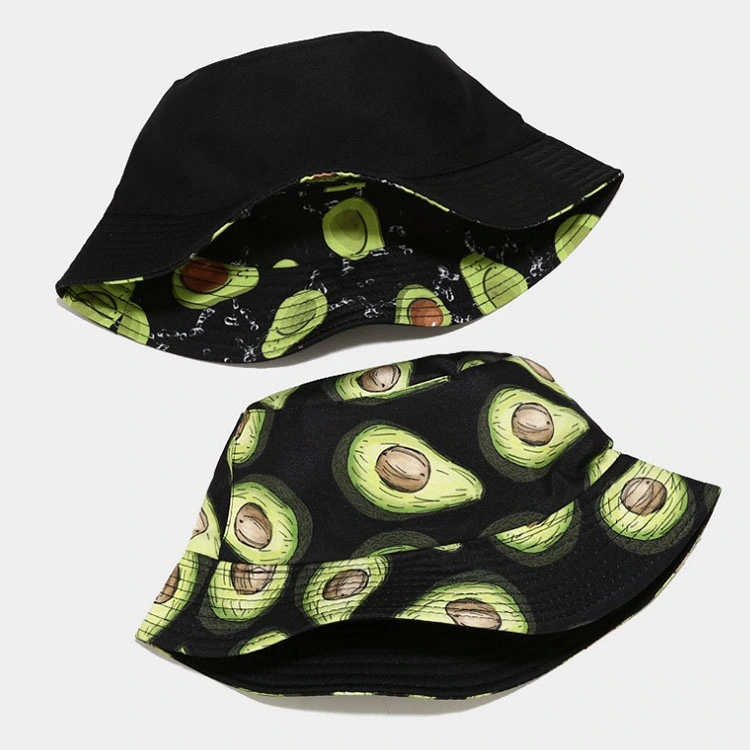 Custom Logo Women&prime;s Bucket Basin Cap Beach Hat Printed Letter Graphic Bucket Hat