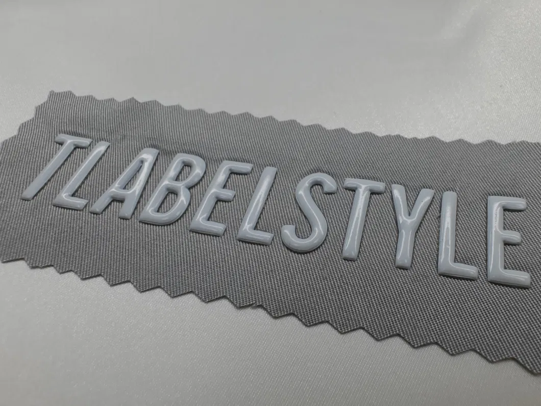 TPU Letter Three Dimenisonal Embossed Strong Adhesive Logo for Bags