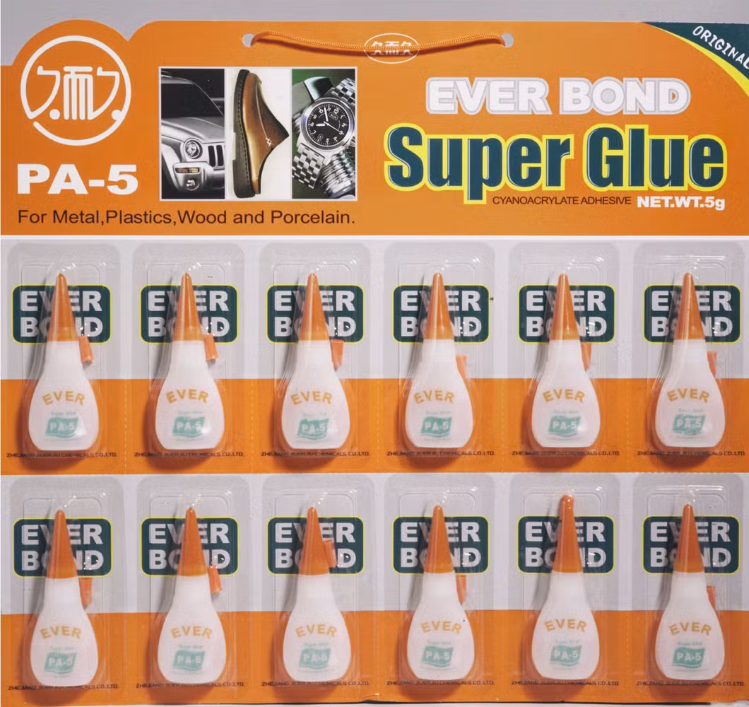 3G Bottle 12pk Blister Juju Brand Tasteless Clear Liquid Super Glue