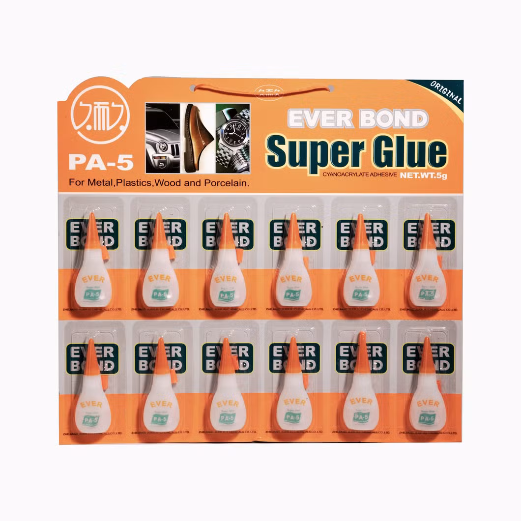 3G Bottle 12pk Blister Juju Brand Tasteless Clear Liquid Super Glue