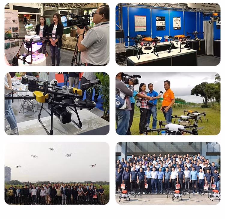 Agricultural Plant Protection Spraying Solid Fertilizer Uav 40 L Professional Drone SD-X640