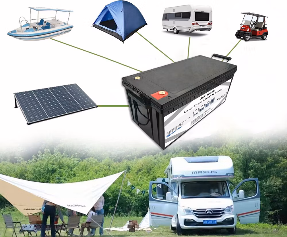 Factory OEM High-Capacity LFP Lithium Battery Pack Lithium Polymer Battery Large Capacity Deep Cycle 36V 210ah Li-ion/LiFePO4 Battery Pack for Customization