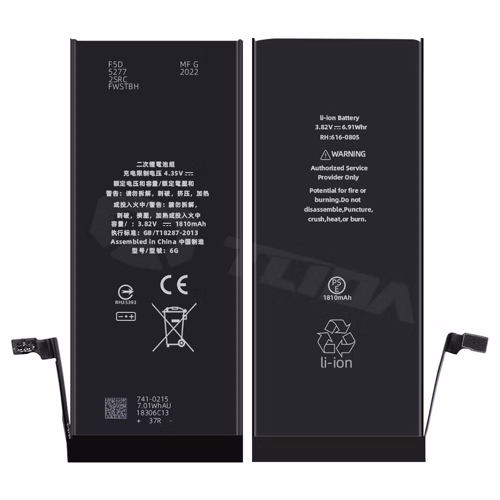 Tlida Battery Replacement for iPhone/Samsung/Google/Vivo/Oppo/Infinix/Huawei/Xiaomi/iPad All Models Wholesale OEM Brand Customization Mobile Phone Battery