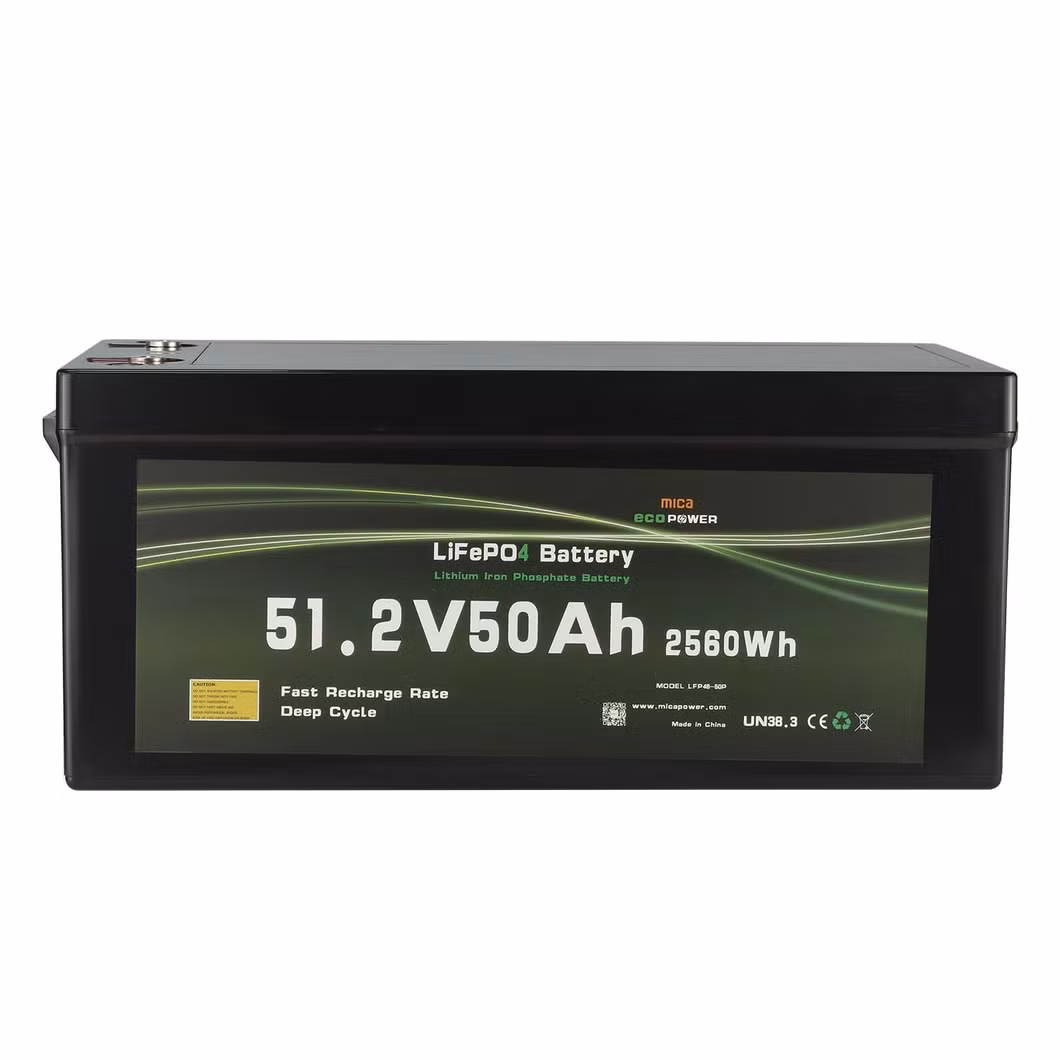 5 Years Warranty Solar Battery 2.56kwh 48V 50ah Lithium Batteries 48 Volt 50ah LiFePO4 Battery Module