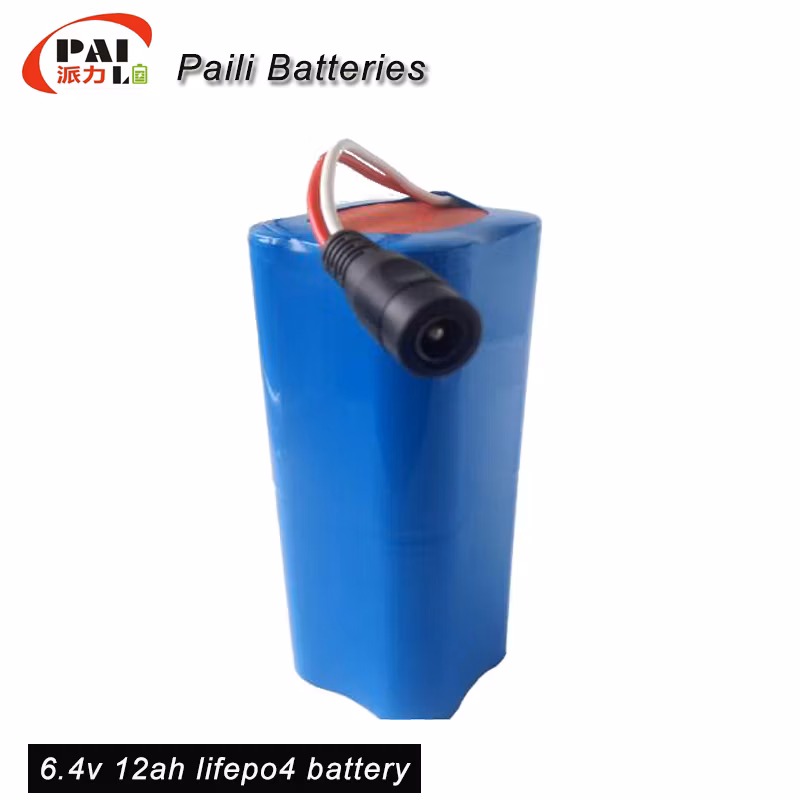 Quality and Inexpensive Wholesaling 6.4V 12ah LiFePO4 Battery Pack for Electric Scooter