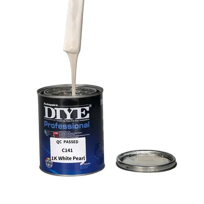 Cheap Price Single Component 1K White Pearl Color Acrylic Mixing System Car Scratch Repair <a href='/spraying-coating/'>Spraying Coating</a>