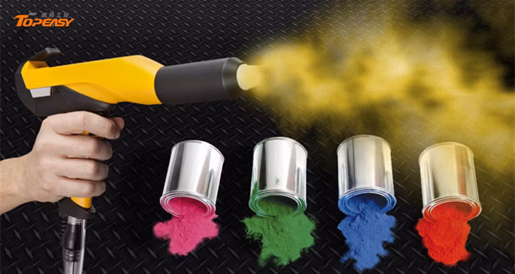 Powder Coating Production Polyester Powder Coating Electrostatic Spray Thermosetting Epoxy Painting Spray Powder Coating Powder