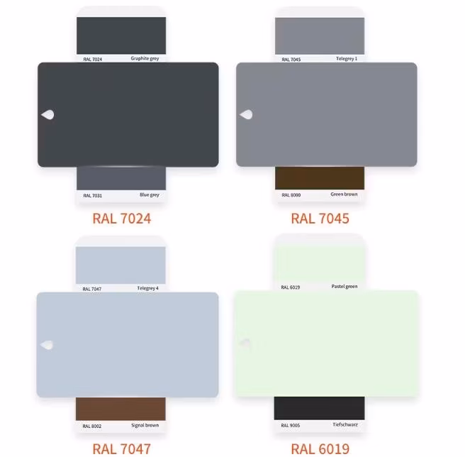 Weather Resistance Stone Texture Paint Thermosetting Spray Powder Coating for Metal
