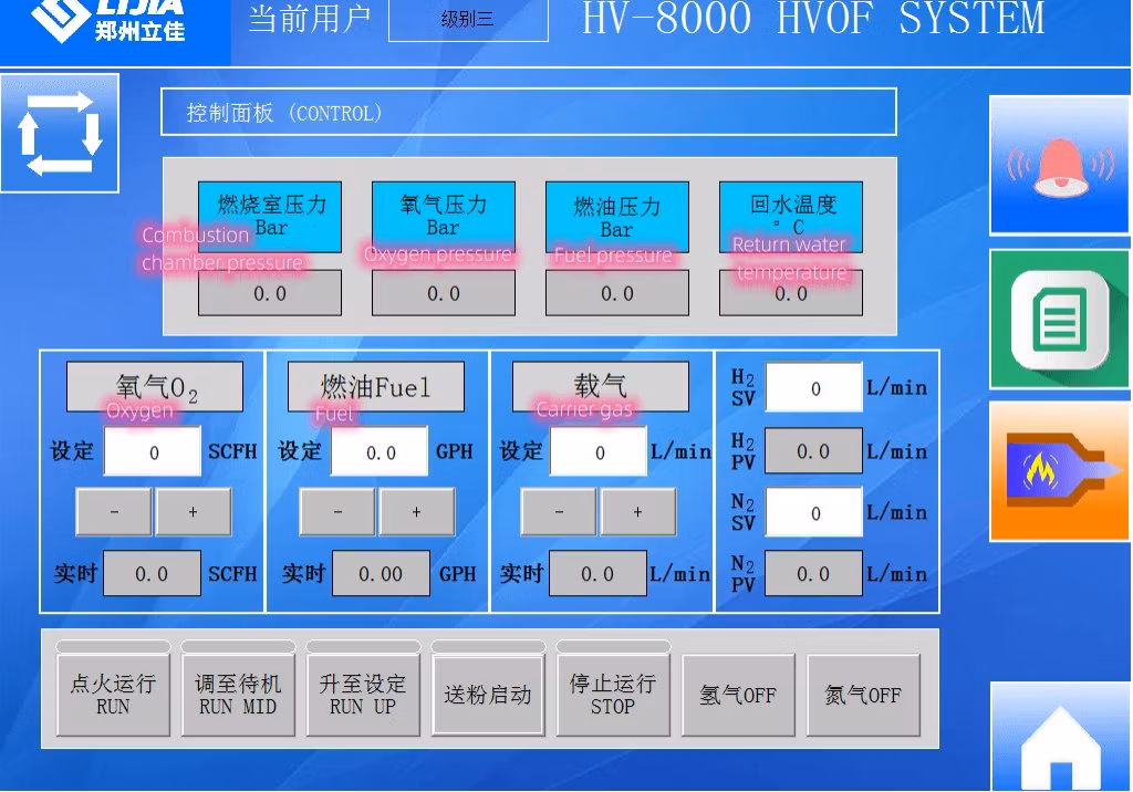 Hvof Hv-8000h Equipment Petrochemical Coating Machinery Sucker Rod Coating Machinery
