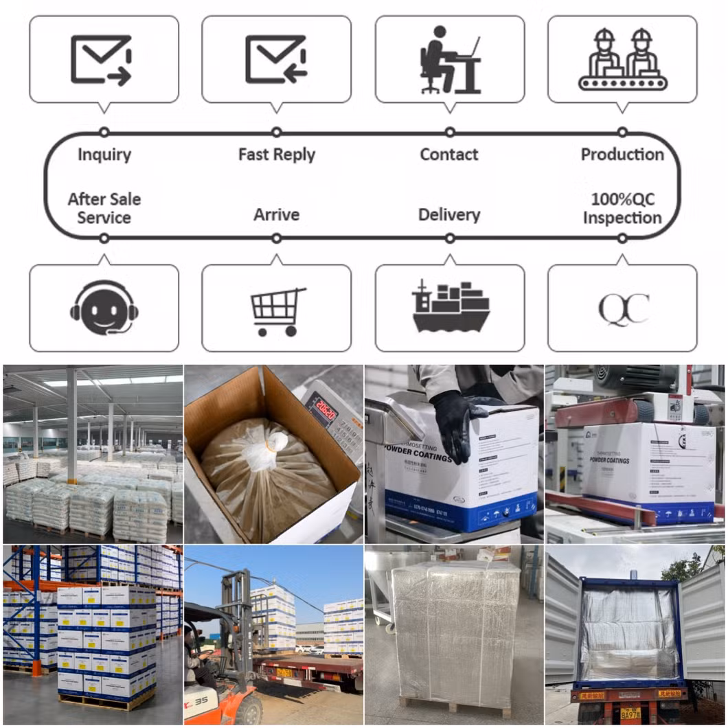 Electrostatic Spray Paint Sand Grain Texture Effect Powder Coating Paints for Metal