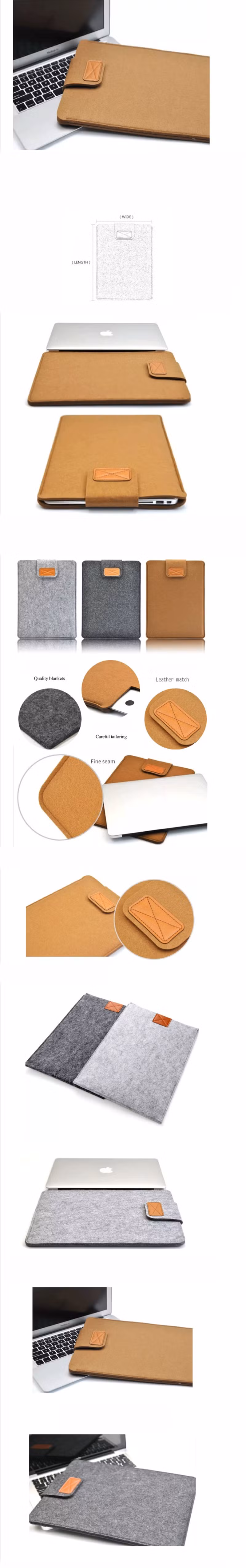 Sh2228 Waterproof Custom Laptop Sleeve Kids Case/Sleeve Bag Ladies Man Women MacBook PRO Felt Sleeves