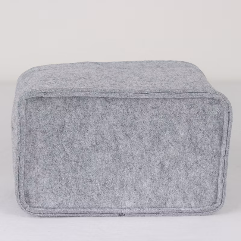 Cute Design Felt Toy Storage Basket Organizer Baskets Collapsiblefelt Laundry Basket