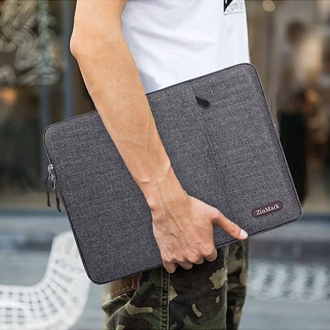 Laptop Case 15.6 Inch Briefcase Military-Grade Protection with Detachable Belt Bag, Compatible All Model of 15-16 Inch MacBook PRO and Most Popular 15.6 Inch No