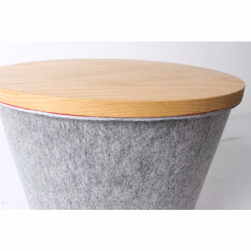 Large Felt Woven Storage Basket Set China Supplier Eco-Friendly Material Laundry Baskets Shoe Clothing Storage