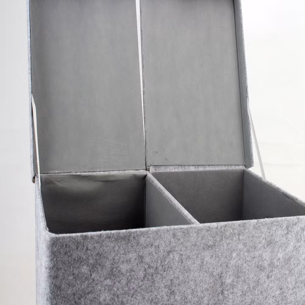 Multi Colors Thermoformed Fabrics Recycled Pet Plastic Felt Storage Containers for Hair Products