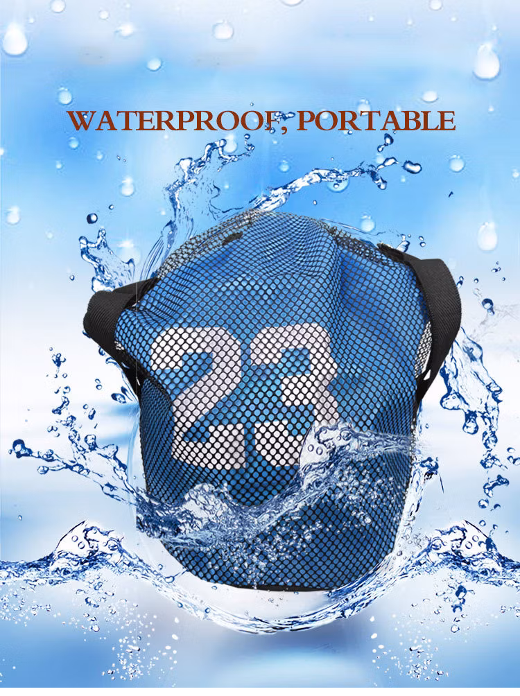 Basketball Bag Training Bag Mesh Bag Backpack Football Bag Drawstring Pocket Fitness Sports Bucket Bag